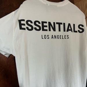 Fear of god, white, small shirt